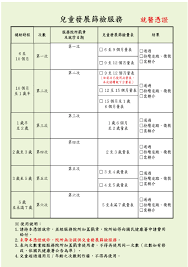 兒童發展篩檢服務就醫憑證(綠卡) <span style=