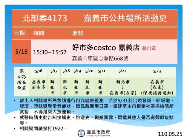 案4173公共場所活動史