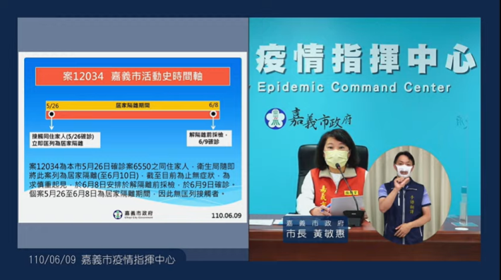 A黃敏惠市長說明 案12034活動史