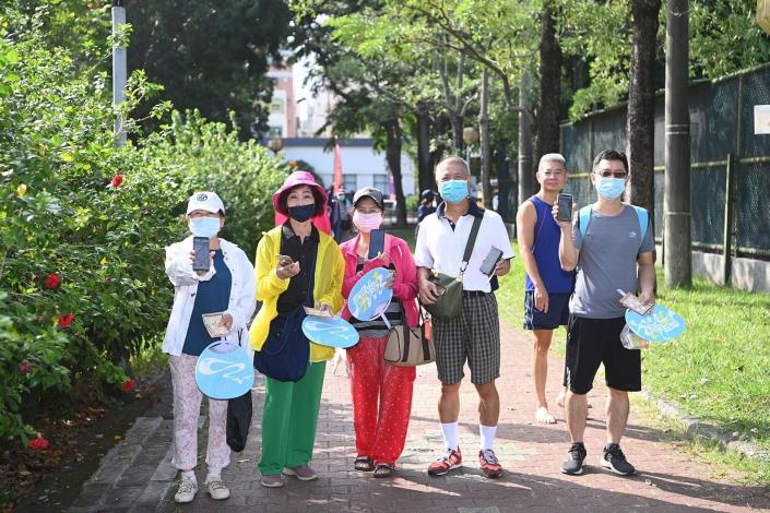 1 健走民眾