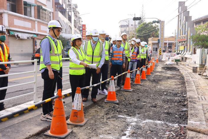 0 市長視察北園國中小通學步道_0