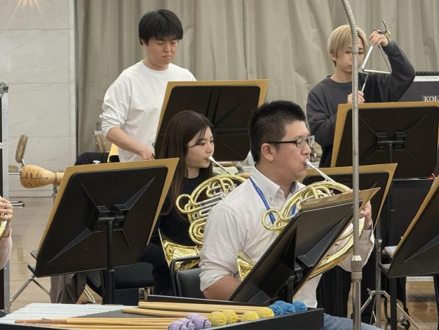 0_東京佼成管樂團與嘉頌重奏團合作錄音 (5)