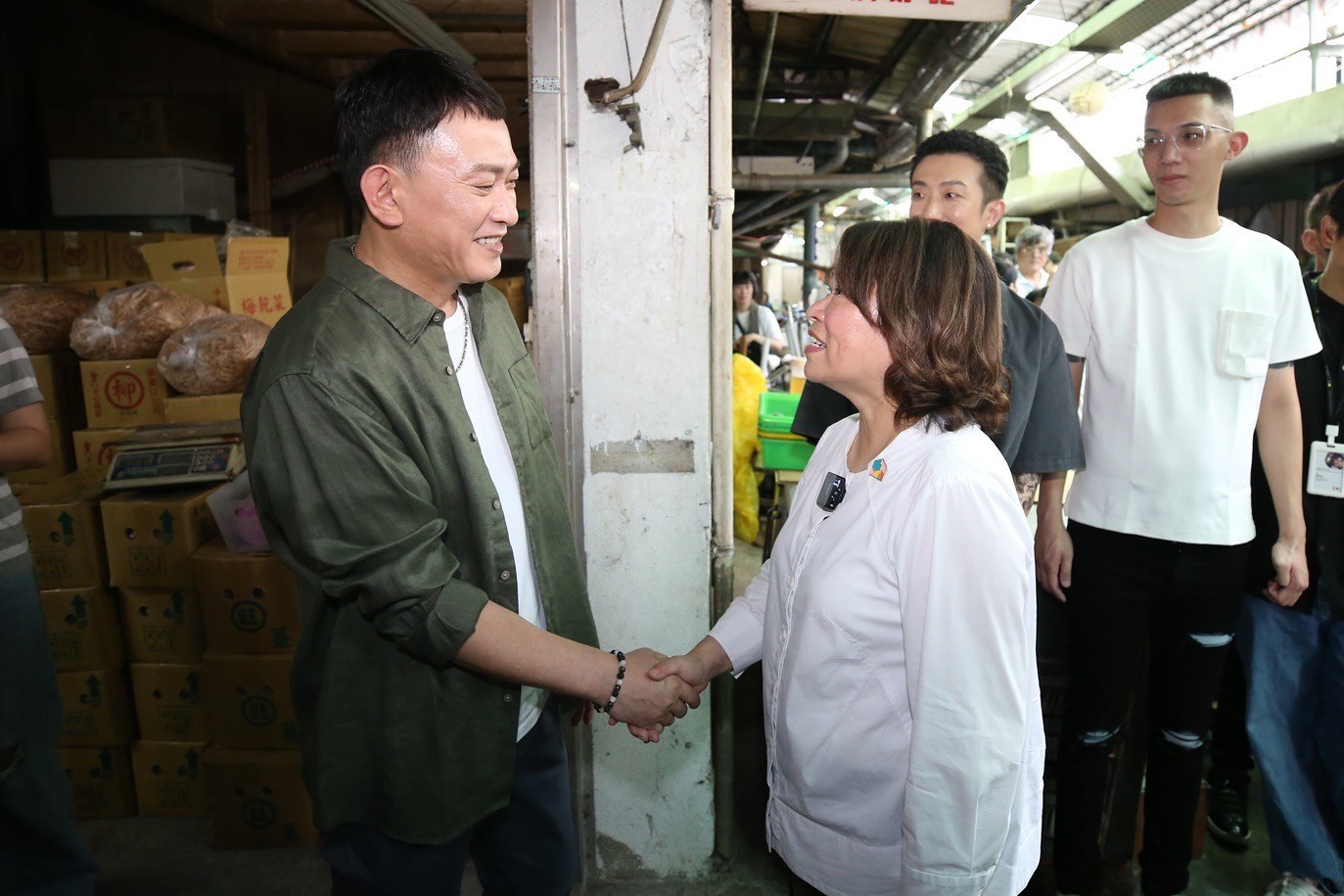 0_王識賢、羅志祥現身嘉義市！黃敏惠市長親赴探班《我的網紅女兒》拍攝現場 (3)