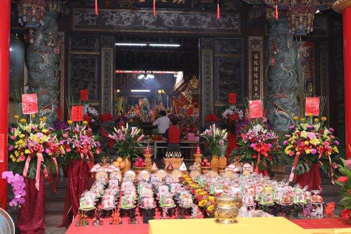 0_嘉邑鎮天宮武哲天皇關聖帝君聖誕祝壽大典 黃敏惠市長祈願災後順利復原 國泰民安 (6).JPG