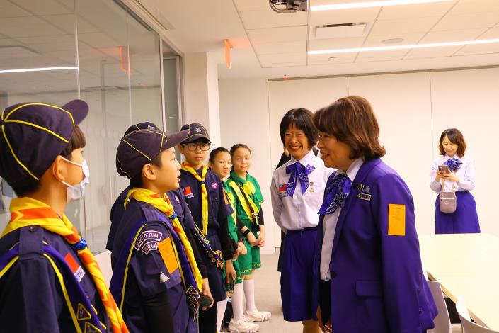 0 黃敏惠市長與嘉大附小童軍交流今日收穫_0