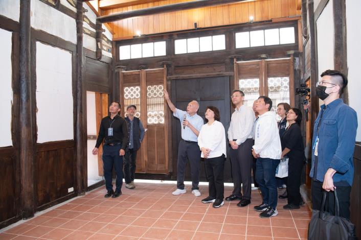 0_黃敏惠市長為蘭井街清代古宅開箱 (2)