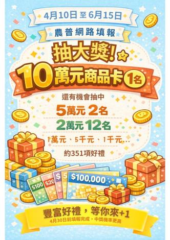 0_自主上網填報抽好禮