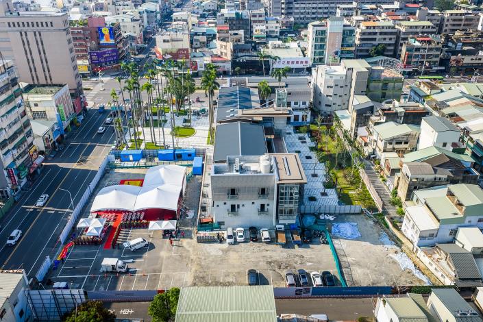 0_嘉市舊市公所地下停車場動土 斥資4 (7)
