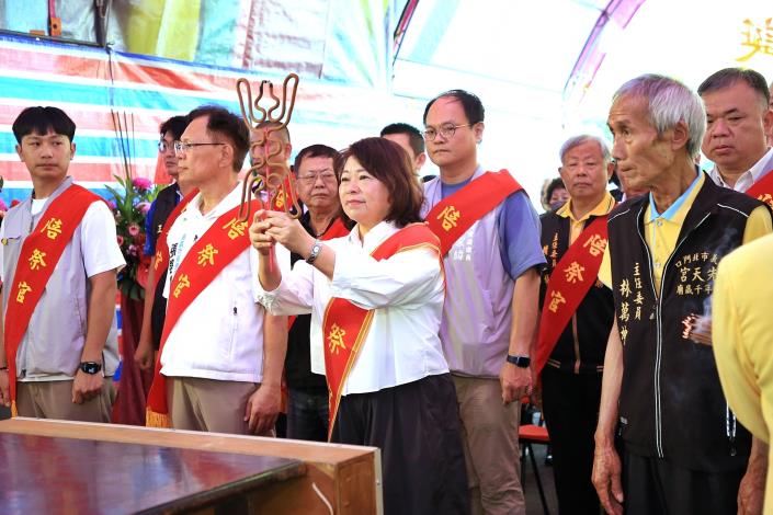 0_北門口先天宮迎五年千歲聖誕千秋 黃敏惠市長循古禮參香祈福 (1).JPG
