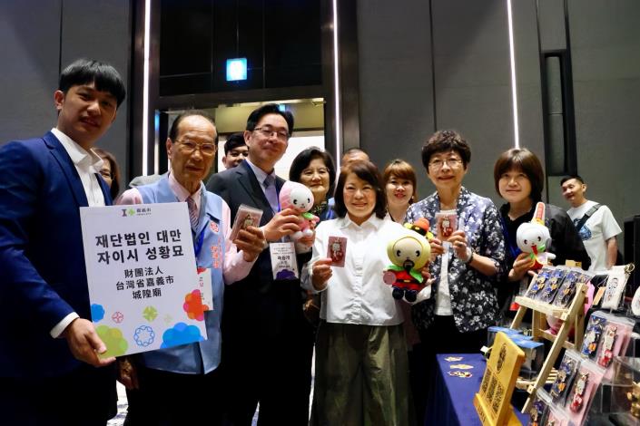 0_黃敏惠市長向韓國友人親切互動 介紹嘉義市 (3)
