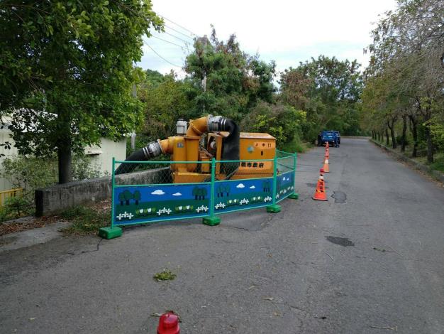 低窪地區預佈抽水機 (2)