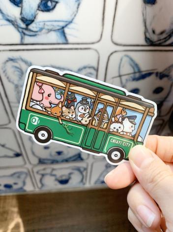 03配合市區電動公車打造而成的公車造型悠遊卡