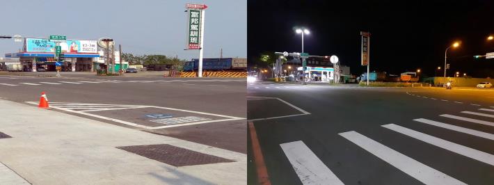 3健康九路與新民路口_左施工前 右施工後