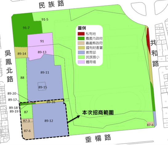 招商範圍地籍圖