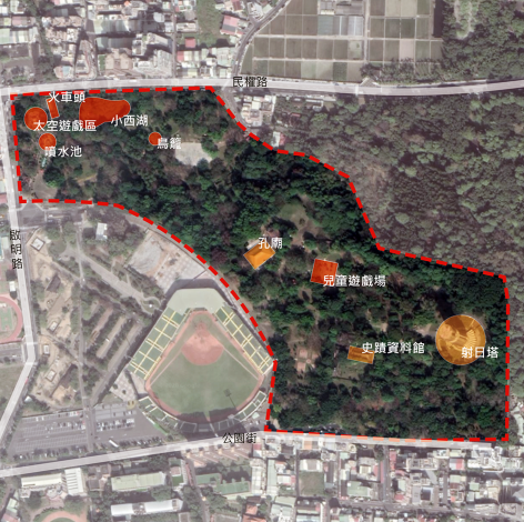 0_工區一為嘉義公園西北側區域，近民權路側；工區二為孔廟後側遊戲場