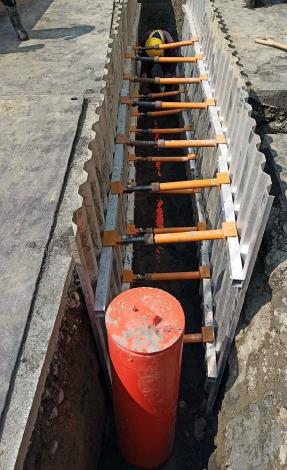 道路段明挖北安路_市府資料照