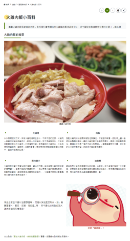 05_火雞肉飯小百科(網站截圖)