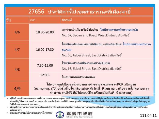 案27656公共場所活動史1 .泰國