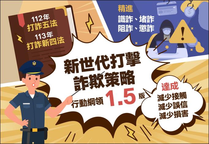 新世代打擊詐欺策略行動綱領1.5版