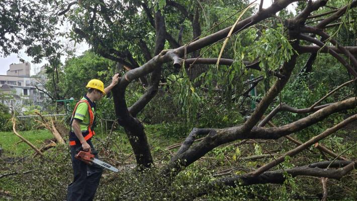 0_北香湖公園搶修