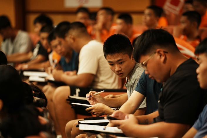 4-嘉義高工、嘉義高中及北興國中的體育生參加職涯講座，認識運動產業多元性