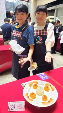 0_「2025銀領新食尚 銀養創新料理競賽」陳仁德醫院番社里巷弄站得獎作品─「金豬抱白玉_