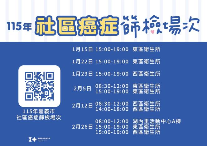 0_社區癌症篩檢場次