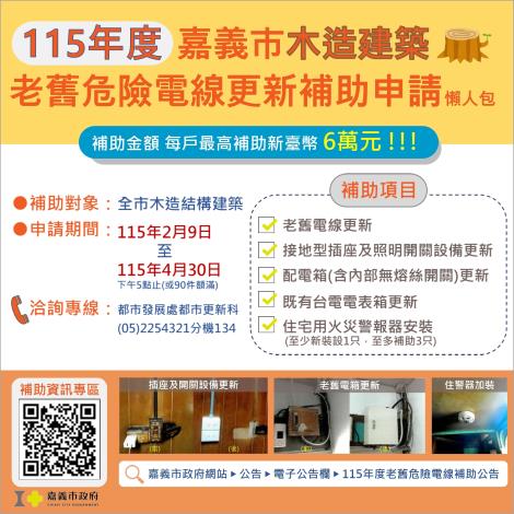115年度老舊電線補助懶人包1