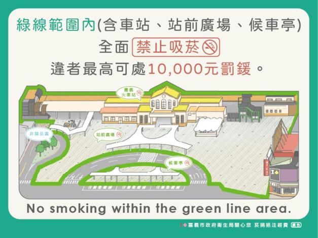 0_嘉義火車站前廣場禁菸標示 (3)
