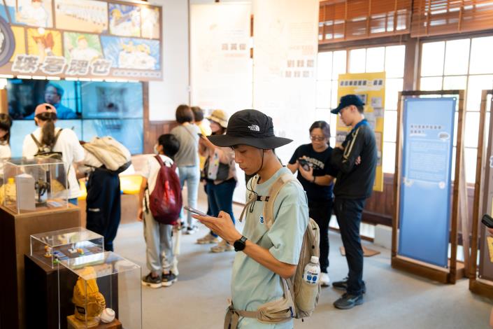 0 五月連假在嘉義市各文化場館都可見到皮克敏玩家與參訪人潮_0