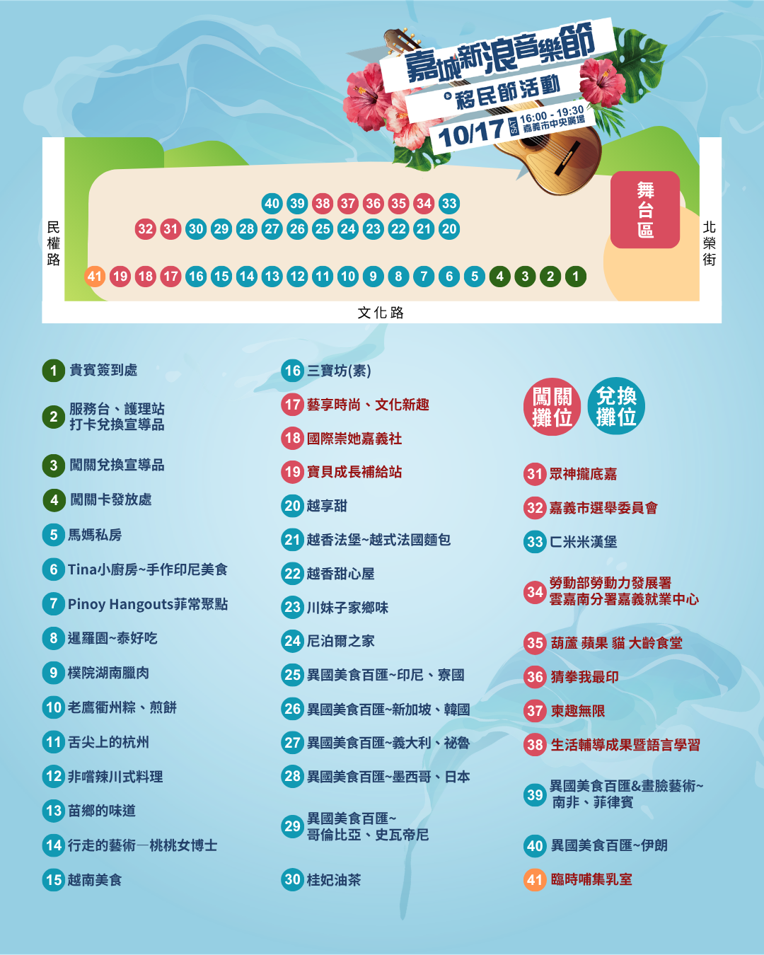 2026嘉城新浪音樂節＆移民節活動