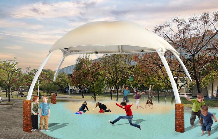 嘉義市番仔溝公園景觀改善工程啟動