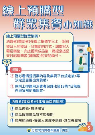 線上預購型群眾集資小知識