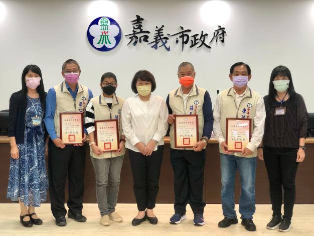 110年特優里長表揚照片共5張