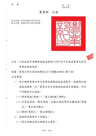 農糧字第1141011065號公告1