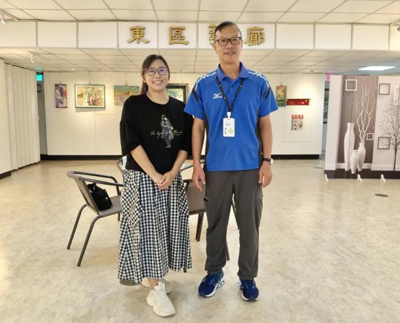 沈康雅紡老師與主辦單位