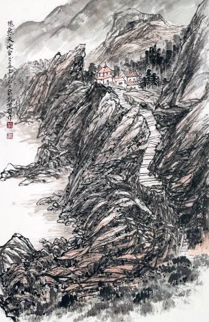 作品名稱-塊然天地間