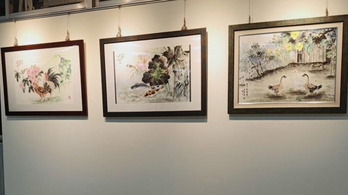 嚴美瑛師生聯展作品1