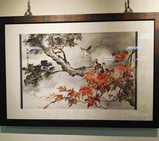 嚴美瑛師生聯展作品3