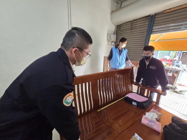 參與歲末年終關懷獨居長者居家環境清潔活動