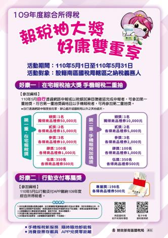 報稅抽大獎好康雙重享