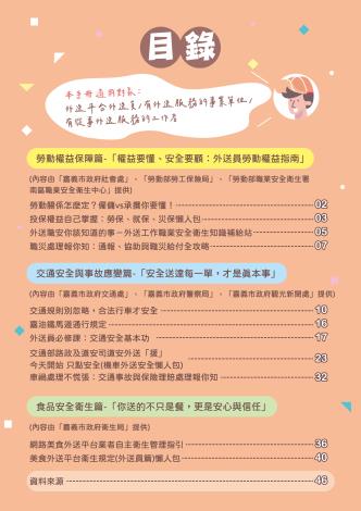 P.1-114年外送員宣導手冊-目錄