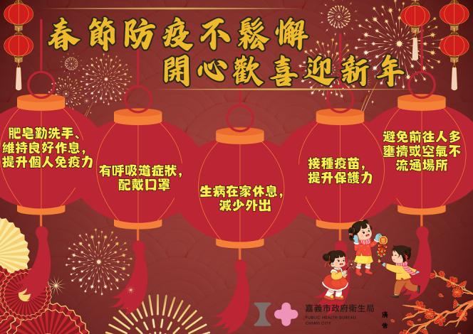 春節防疫不鬆懈