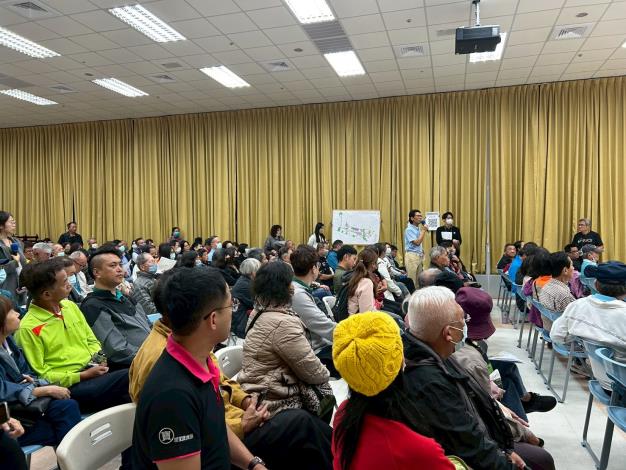 北港路兩側開發重啟公開展覽首場說明會(4)