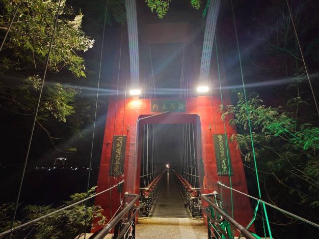 行嘉吊橋 安全第一 持續優化 守護市民通行安全