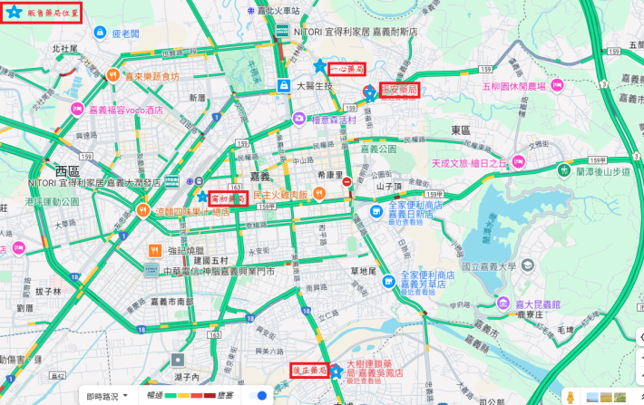 藥局地圖