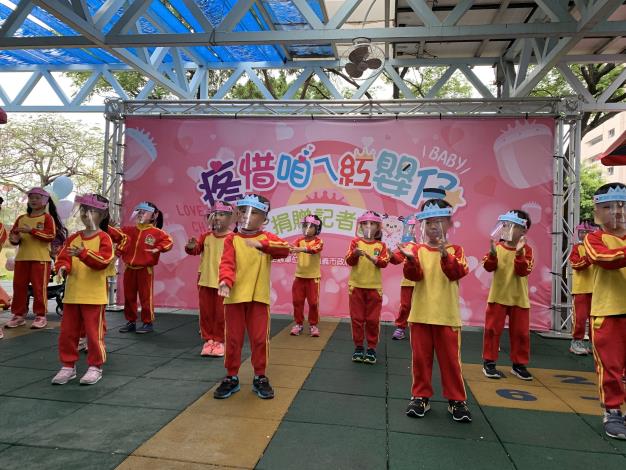 復國幼兒園小朋友跳防疫洗手舞