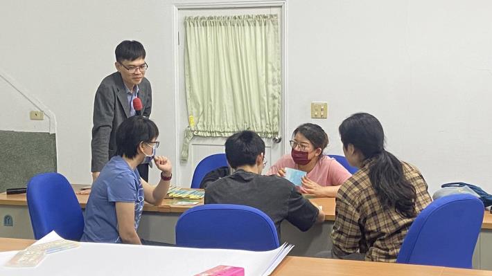 工作坊講師與學員互動