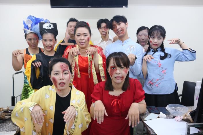 嘉義市毒品危害防制中心管理員以行動宣傳反毒意識