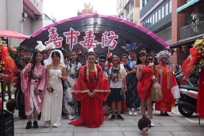 準備從城隍廟出發